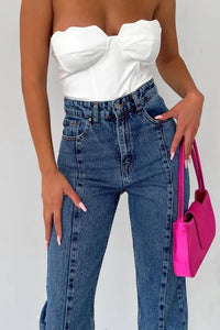 Blugi dama mom fit -Kyra Balcanik Fashion Boutique