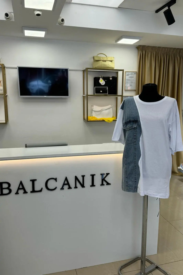 Tricou dama -Susie Alb Balcanik Fashion Boutique