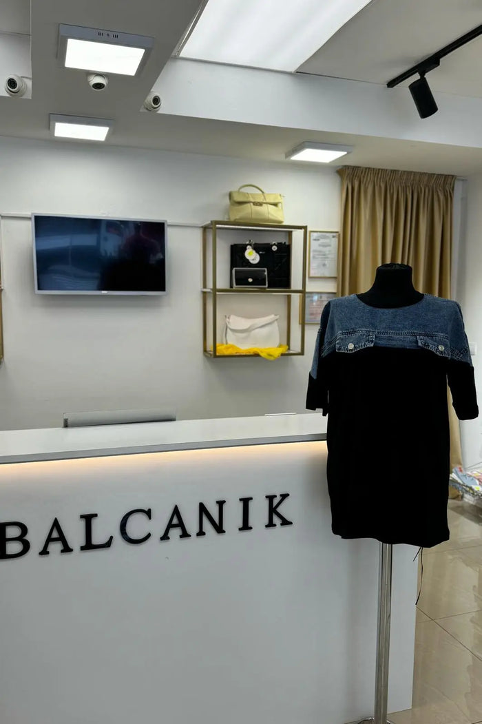 Tricou dama -Tazara Negru Balcanik Fashion Boutique