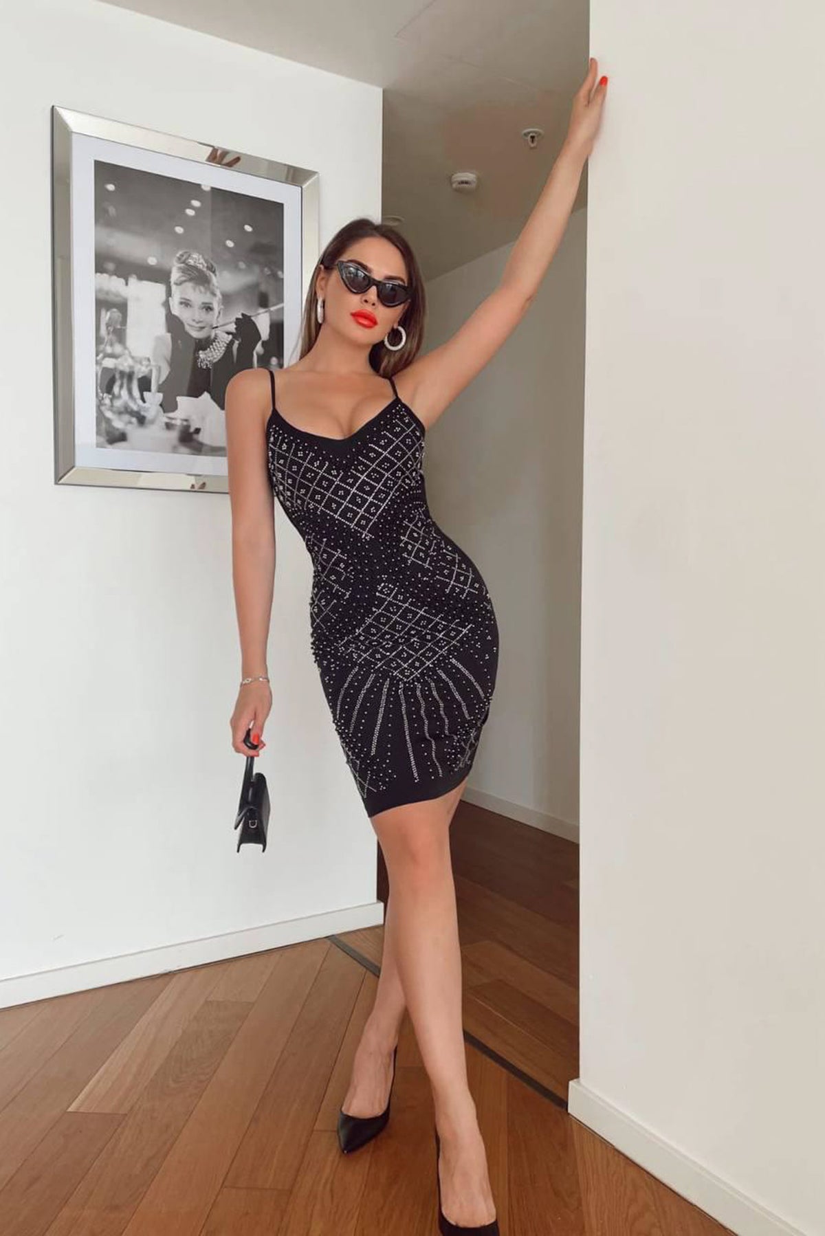 Rochie dama Elizabeth - Neagra Balcanik Fashion Boutique