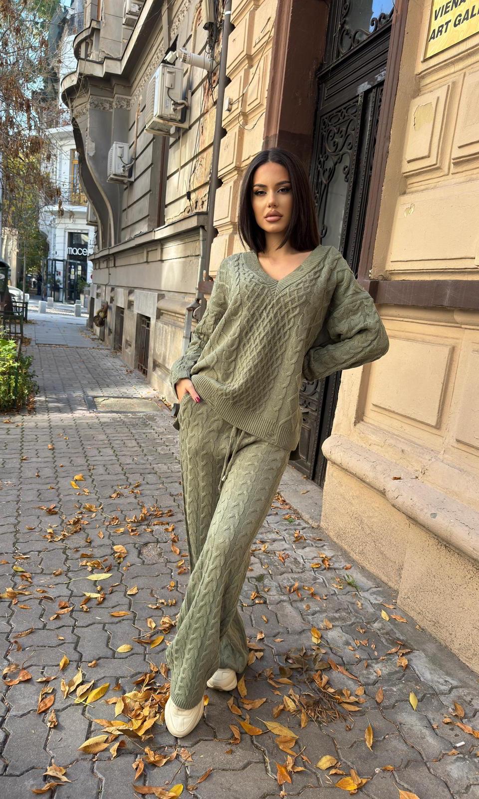 Compleu dama Kirra-Verde Sage