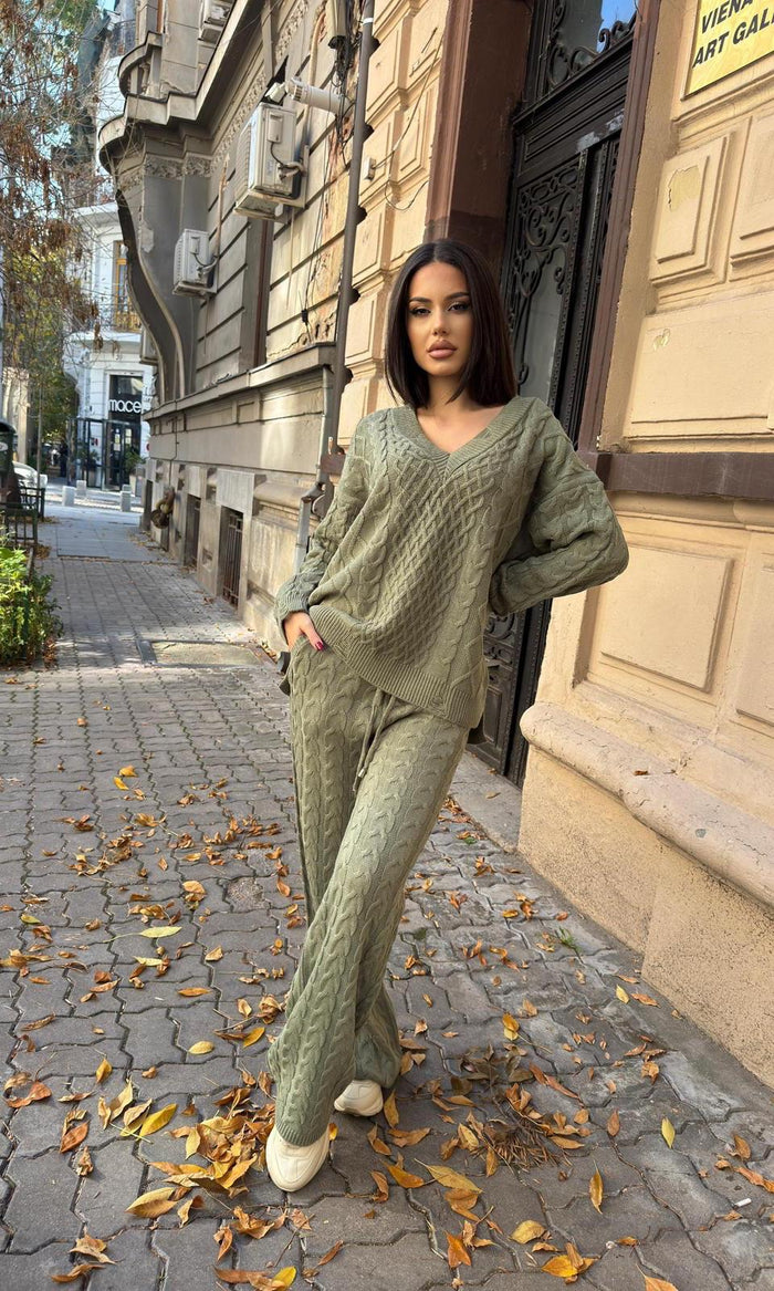 Compleu dama Kirra-Verde Sage