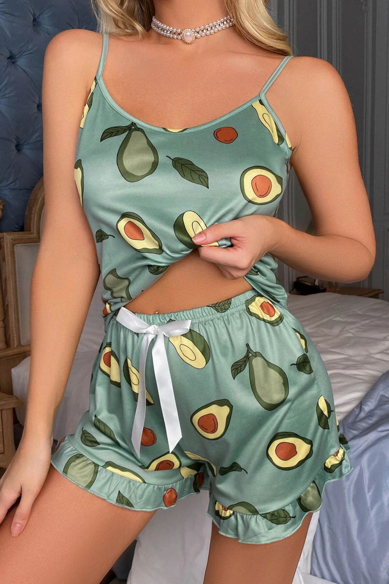 Pijama dama Cod 307 - Verde Balcanik Fashion Boutique