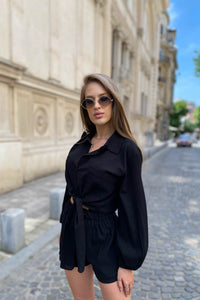 Compleu dama - Clarity- Negru Balcanik Fashion Boutique