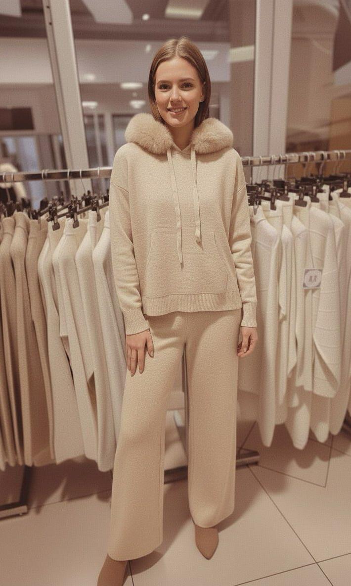 Compleu dama Devon-Bej