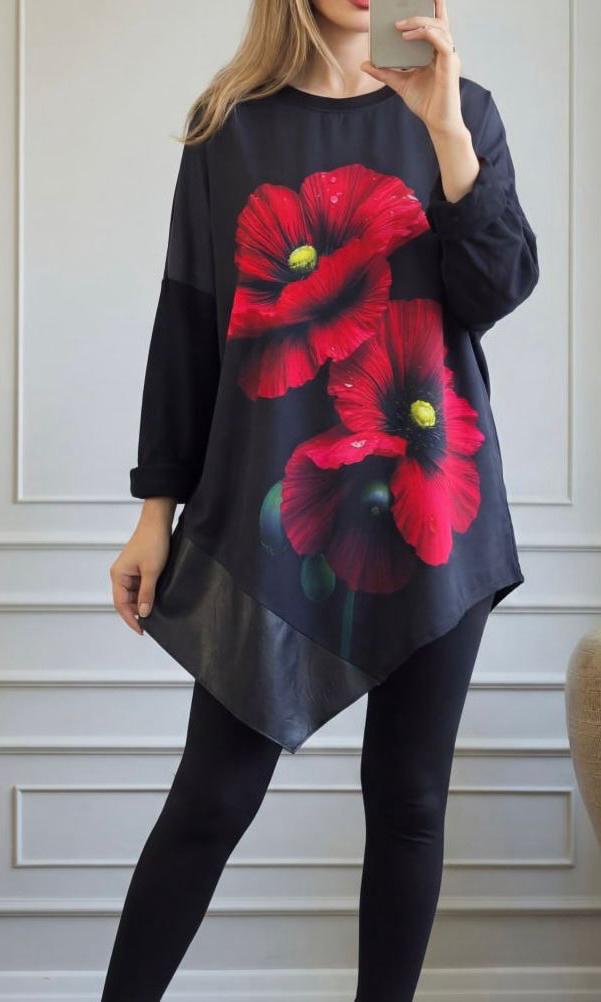 Bluza dama Catlin-Negru 004