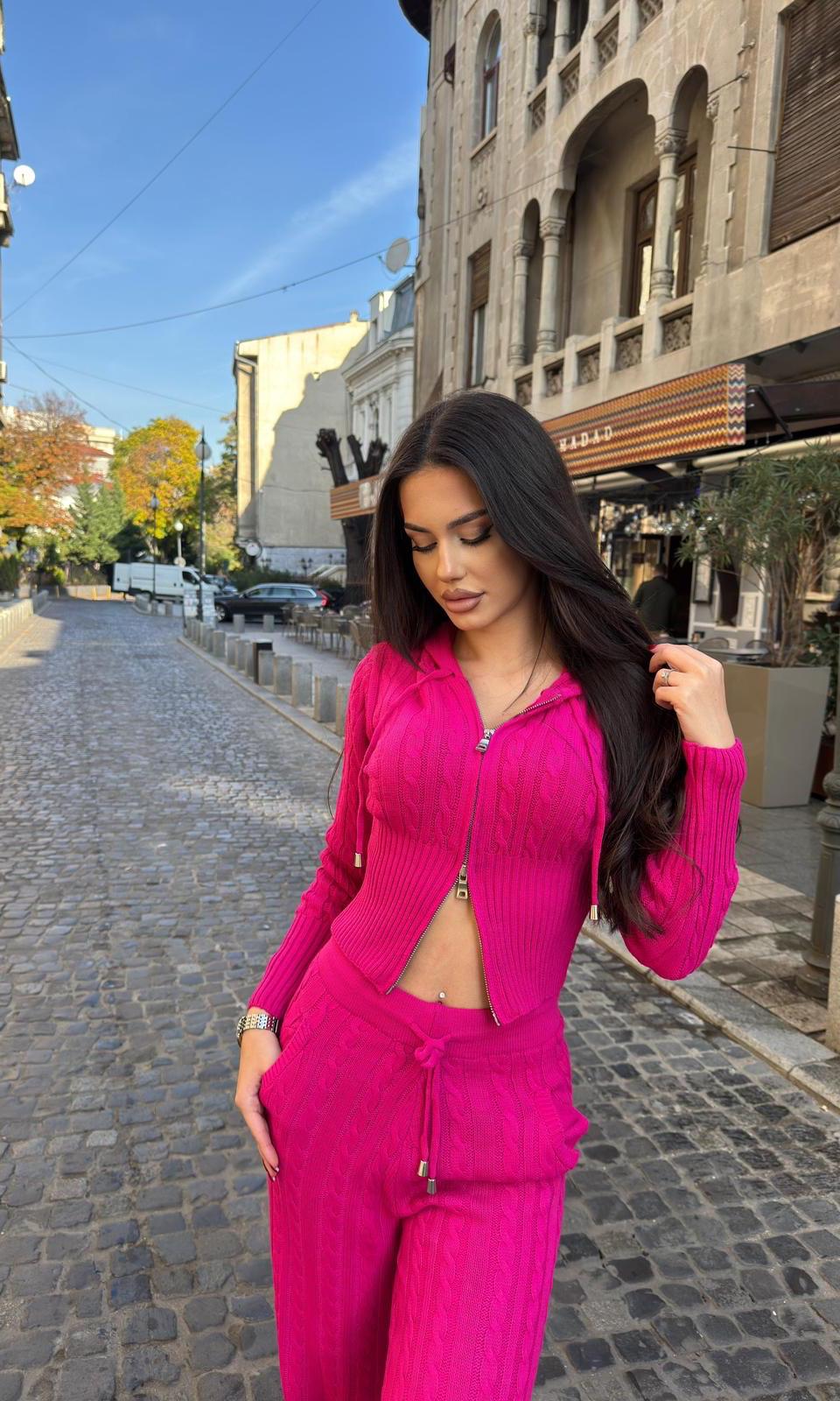 Compleu dama Kendra-Fucsia