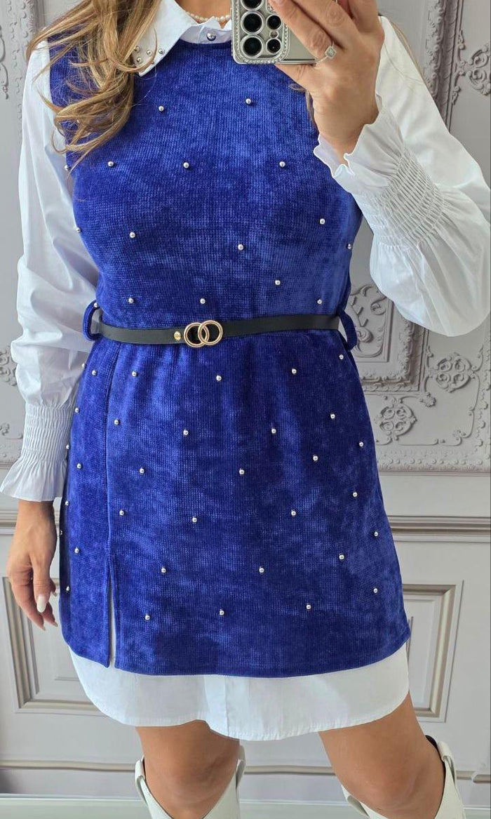 Rochie dama Juliet-Albastru