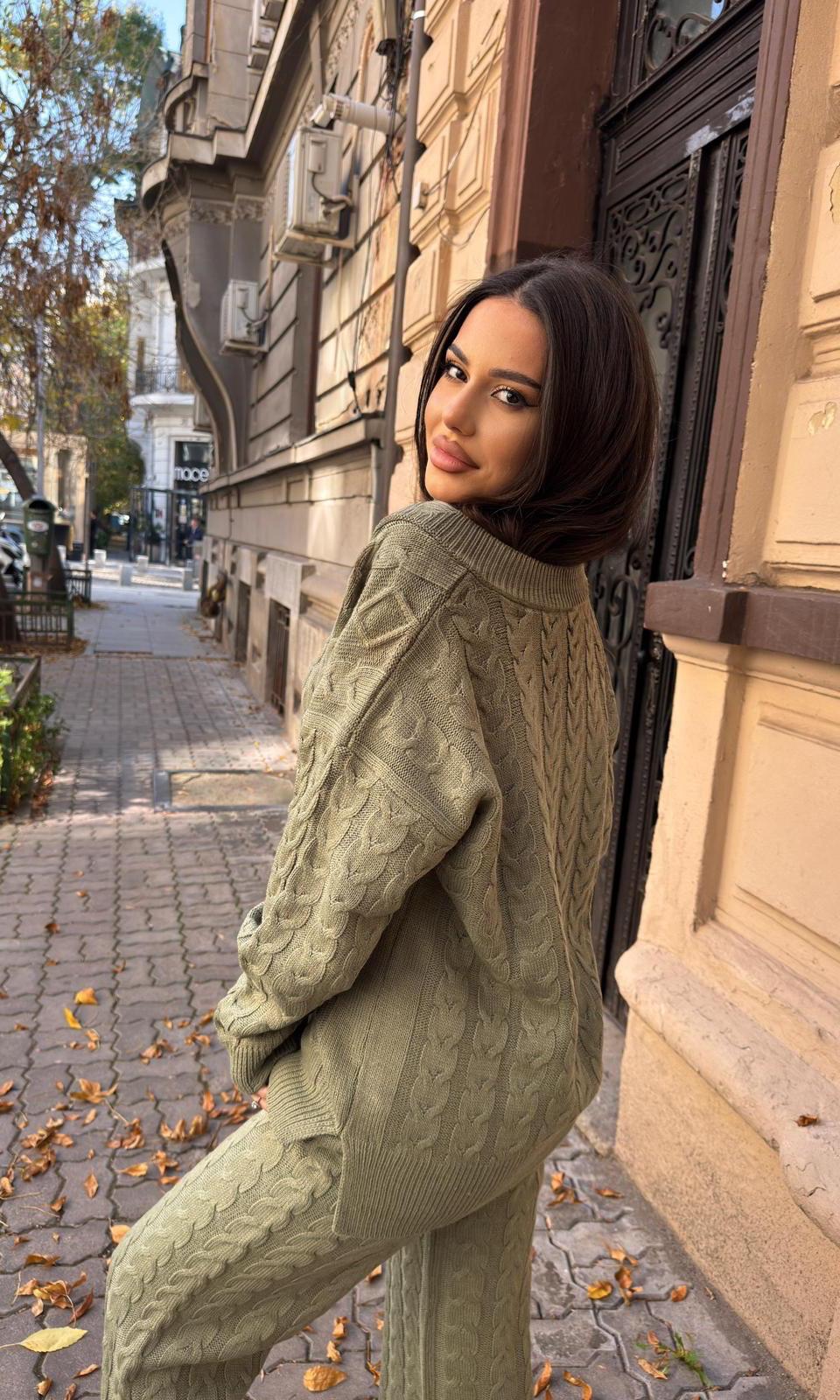 Compleu dama Kirra-Verde Sage