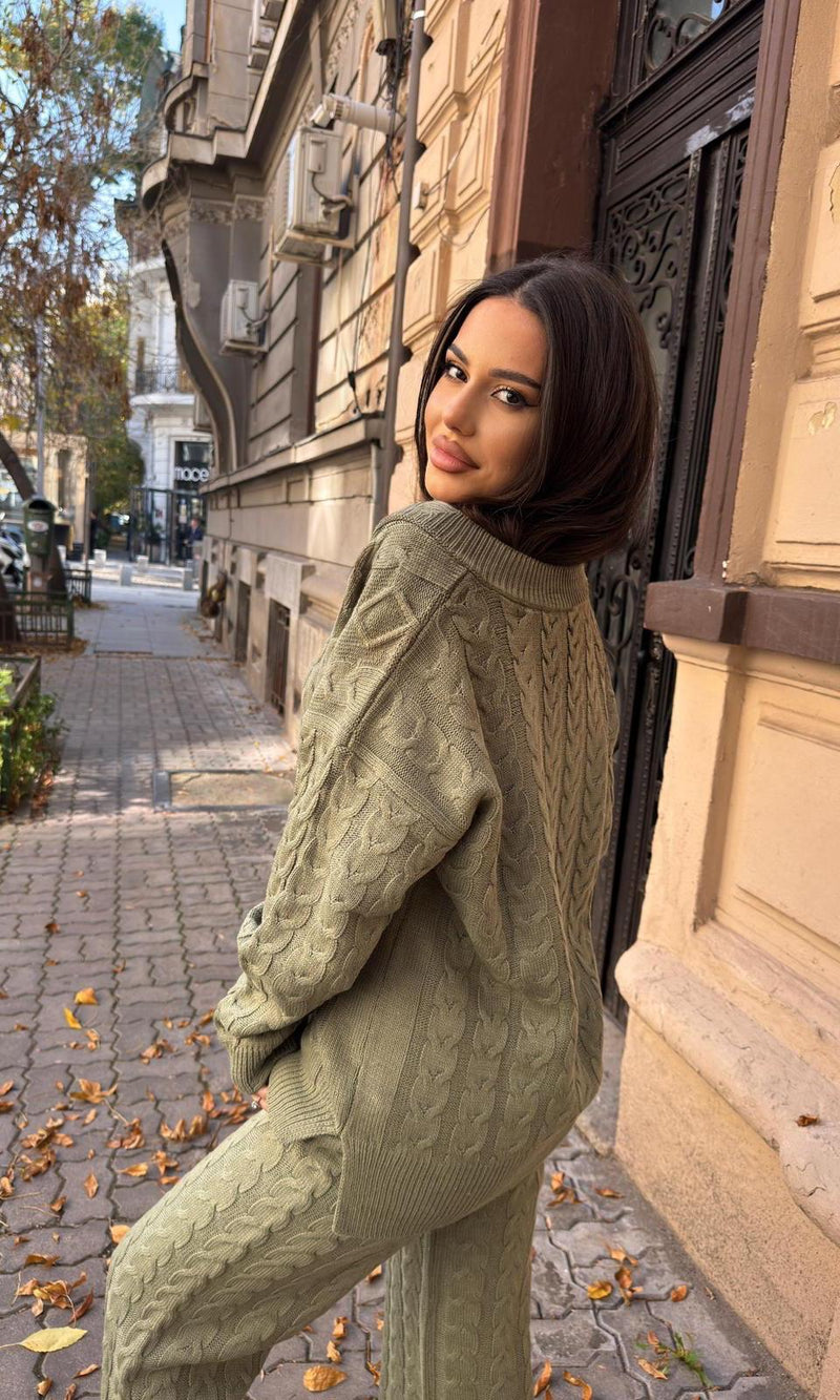 Compleu dama Kirra-Verde Sage