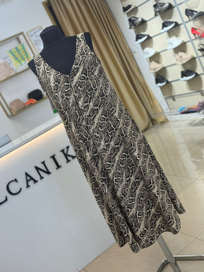 Rochie dama - Amalia - Animal Print