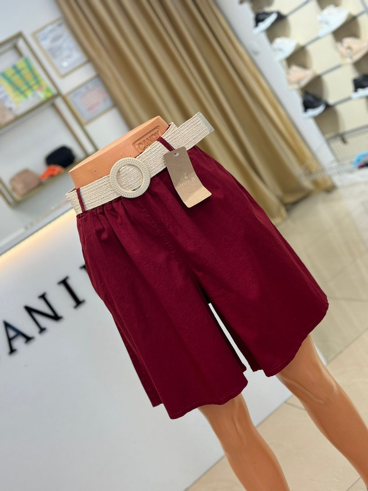 Pantaloni dama -  Aim - Rosu