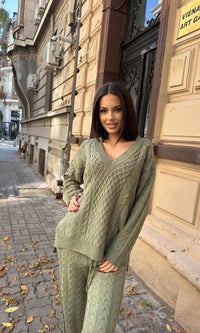 Compleu dama Kirra-Verde Sage