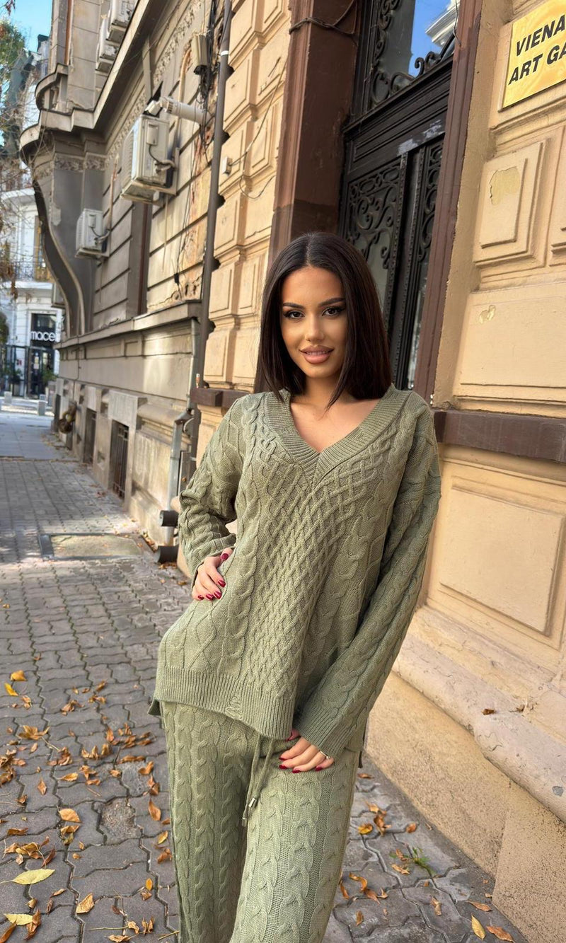 Compleu dama Kirra-Verde Sage