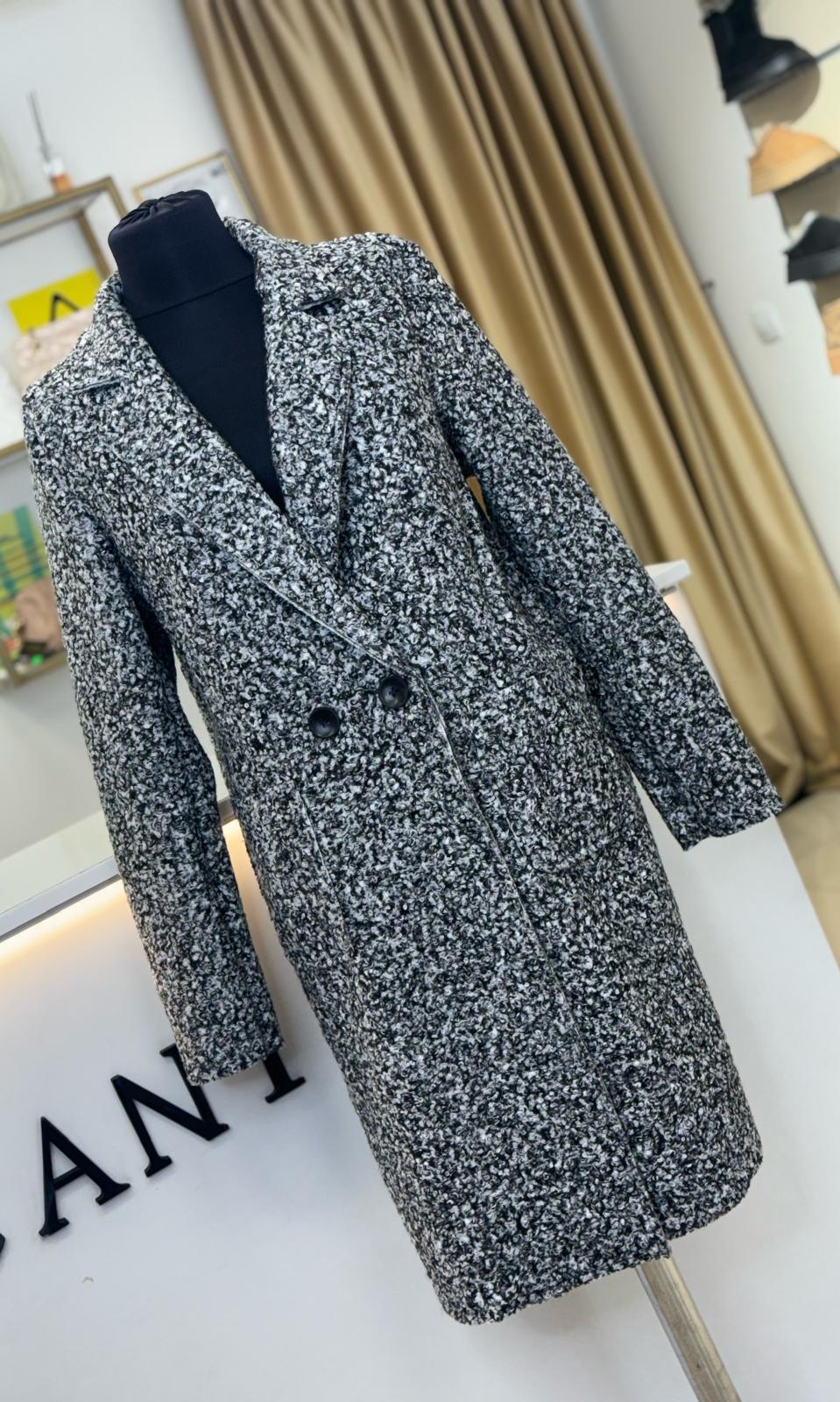 Palton dama Clare-Monocrom