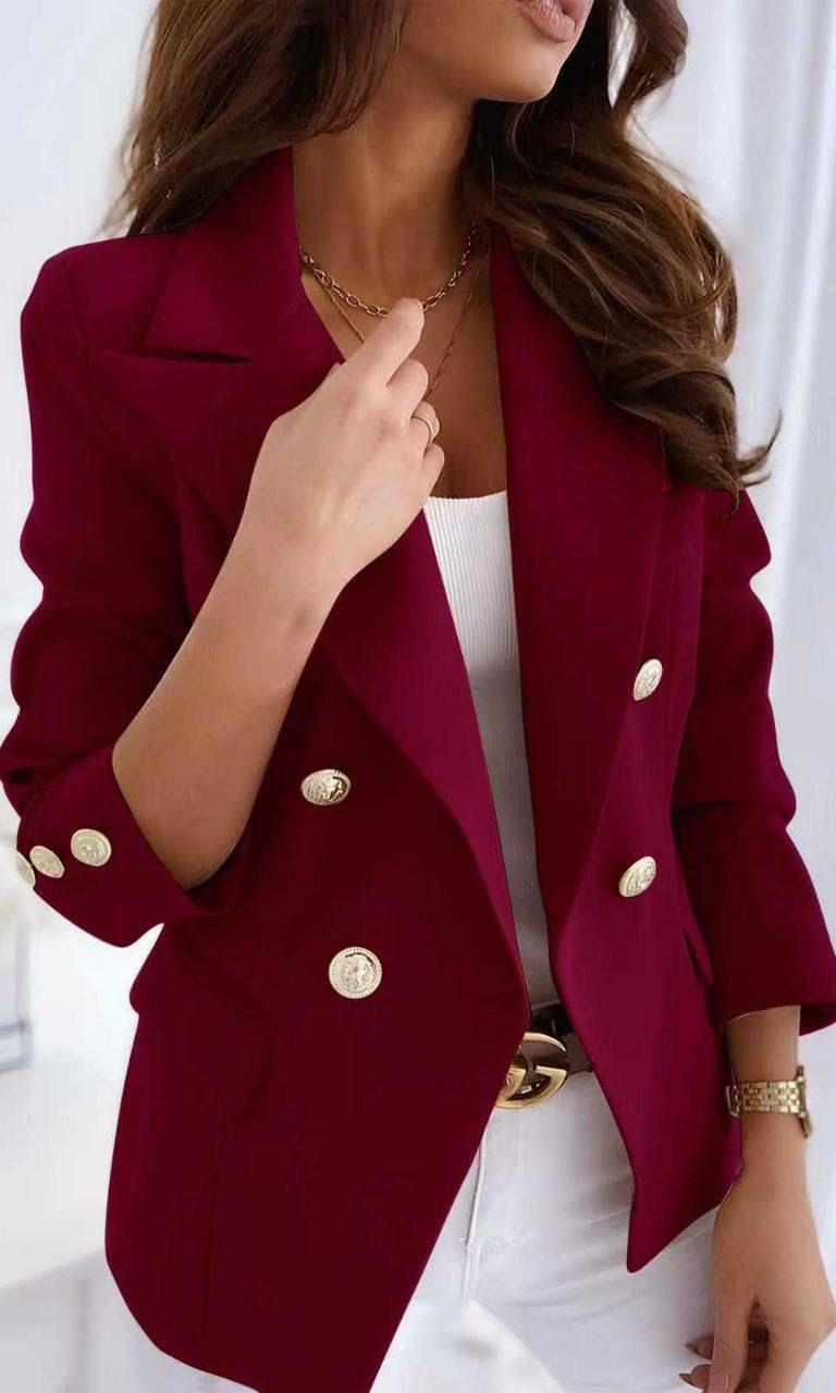 Sacou dama Kate-Burgundy