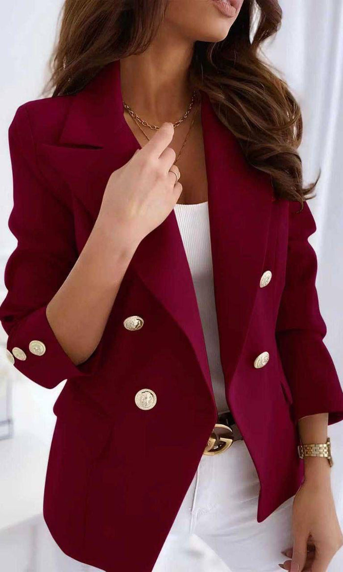 Sacou dama Kate-Burgundy