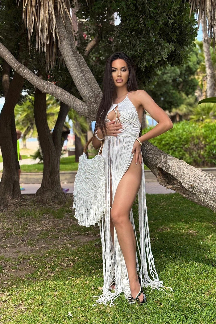 Rochie dama Debra-Alba