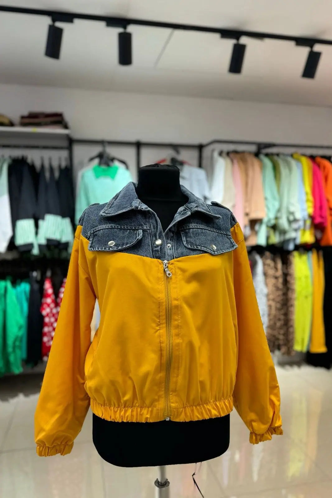 Jacheta dama Zaviera - Galbena Balcanik Fashion Boutique