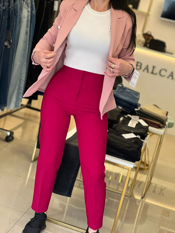 Pantaloni dama Chameli - Carmin Balcanik Fashion Boutique