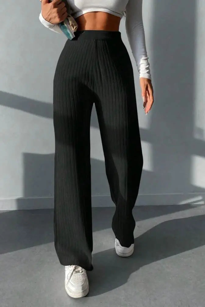Pantaloni dama Kendra-Negru Balcanik Fashion Boutique