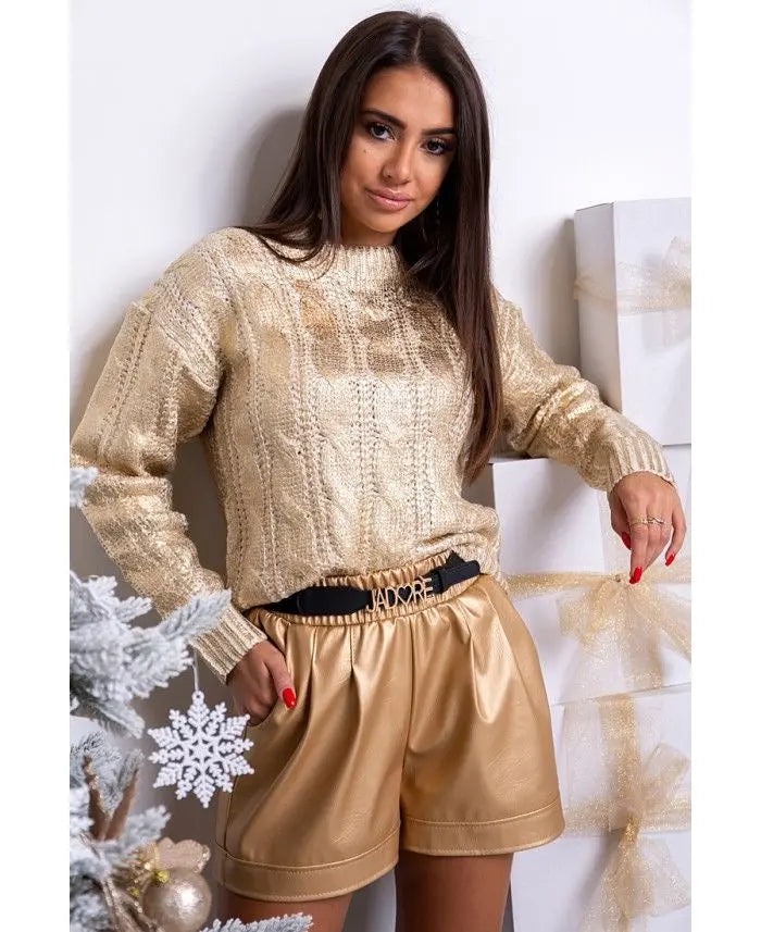 Pulover dama Xonya - Auriu Balcanik Fashion Boutique