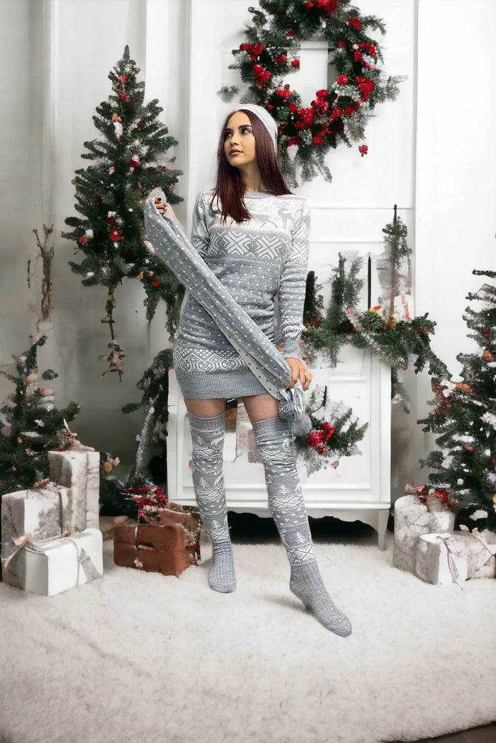 Set Christmas - 4 piese - GRI Balcanik Fashion Boutique