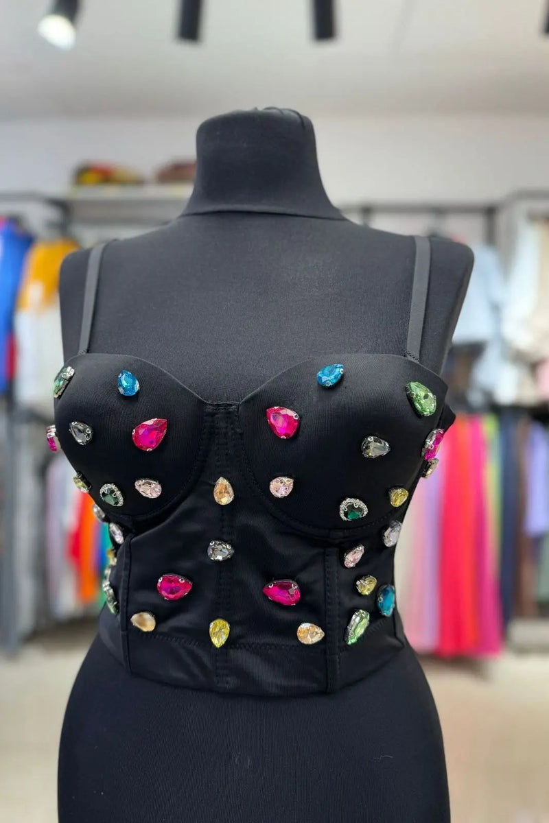 Top dama - Zonta- Negru Balcanik Fashion Boutique