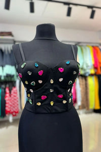 Top dama - Zonta- Negru Balcanik Fashion Boutique