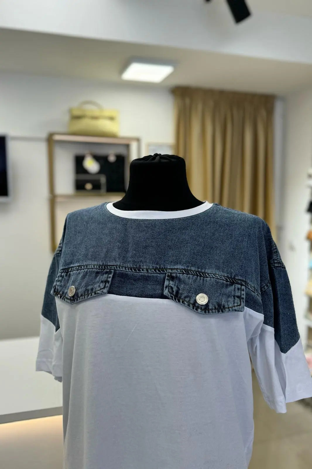 Tricou dama -Tazara Alb Balcanik Fashion Boutique