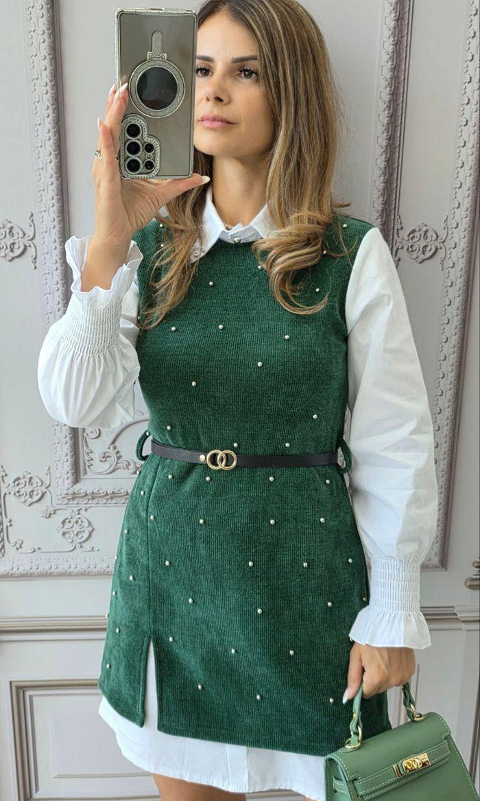 Rochie dama Juliet-Verde