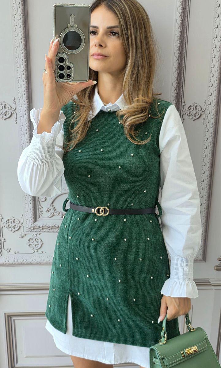 Rochie dama Juliet-Verde