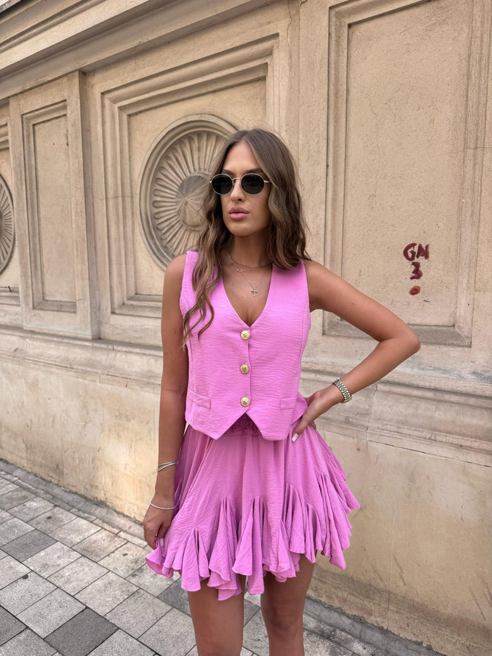Compleu dama Juliet - Roz