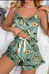 Pijama dama Cod 307 - Verde Balcanik Fashion Boutique