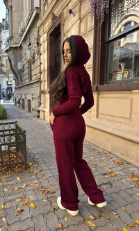 Compleu dama Kendra-Burgundy