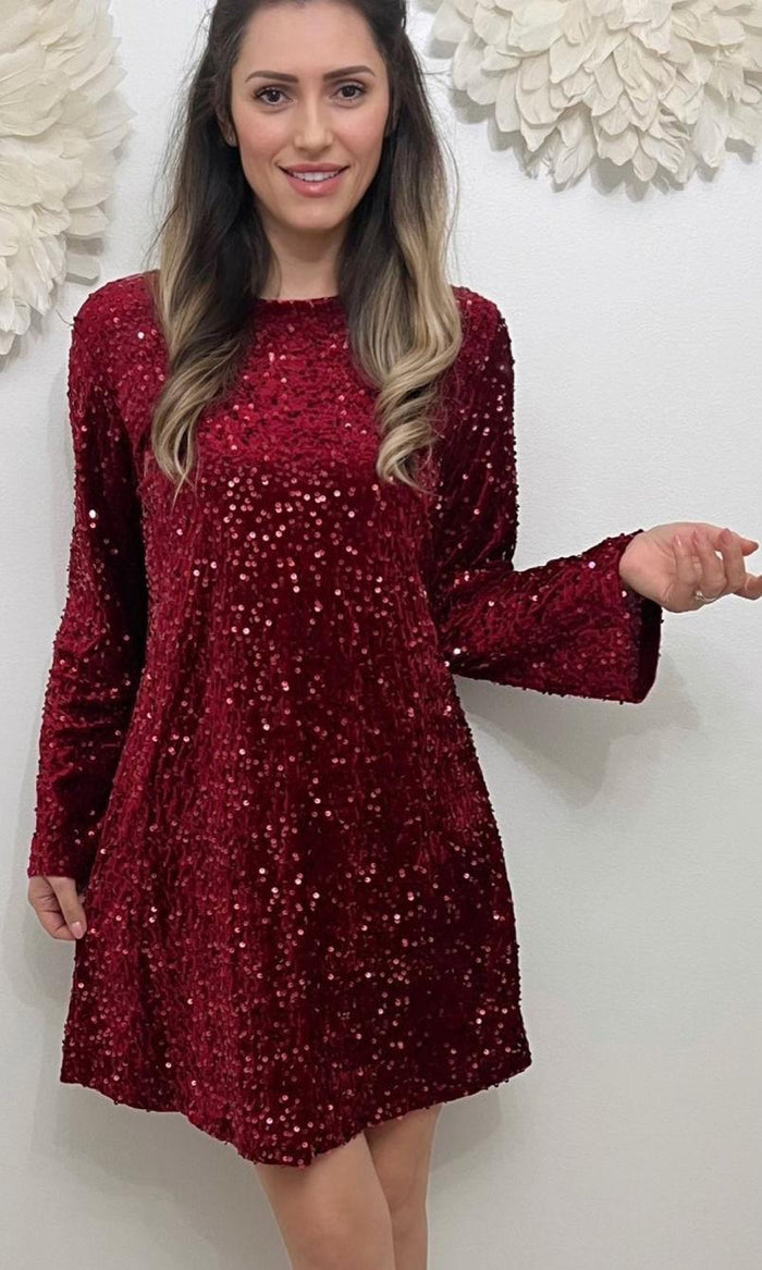 Rochie dama Bridge-Rosu