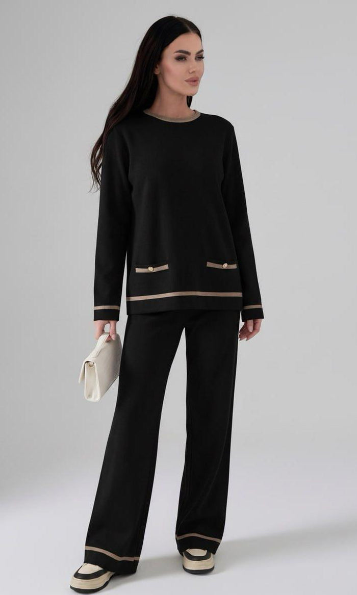 Compleu dama Arden -Negru