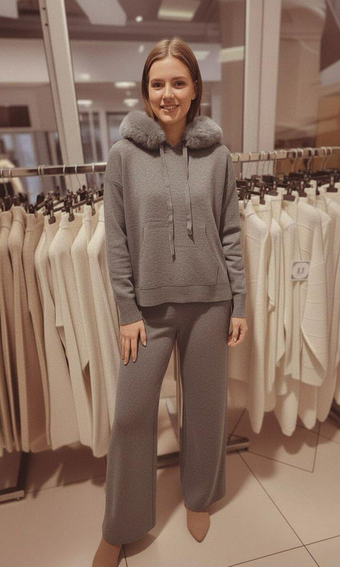 Compleu dama Devon-Gri