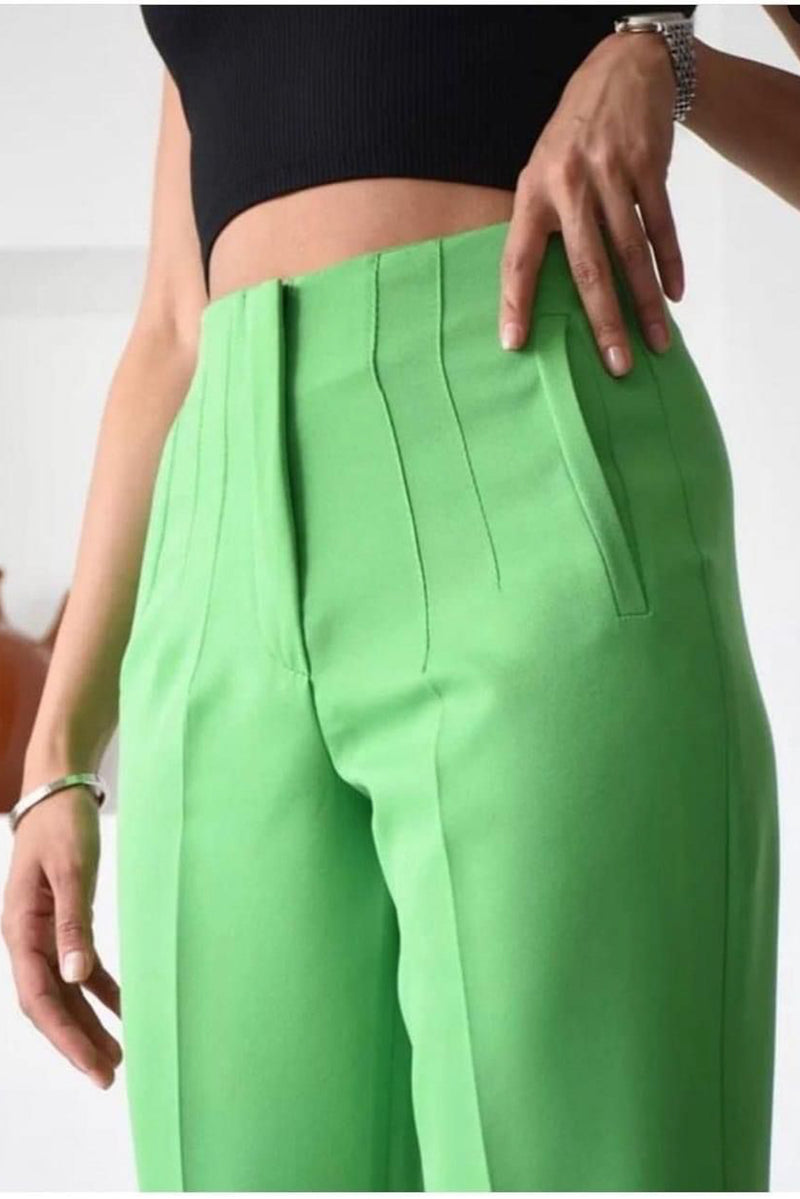 Pantaloni Chameli - Verde Balcanik Fashion Boutique