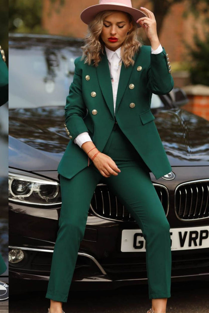 Compleu dama elegant Blysse - Verde Balcanik Fashion Boutique