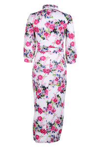 Rochie cu imprimeu floral - Cassidy - Alba Balcanik Fashion Boutique