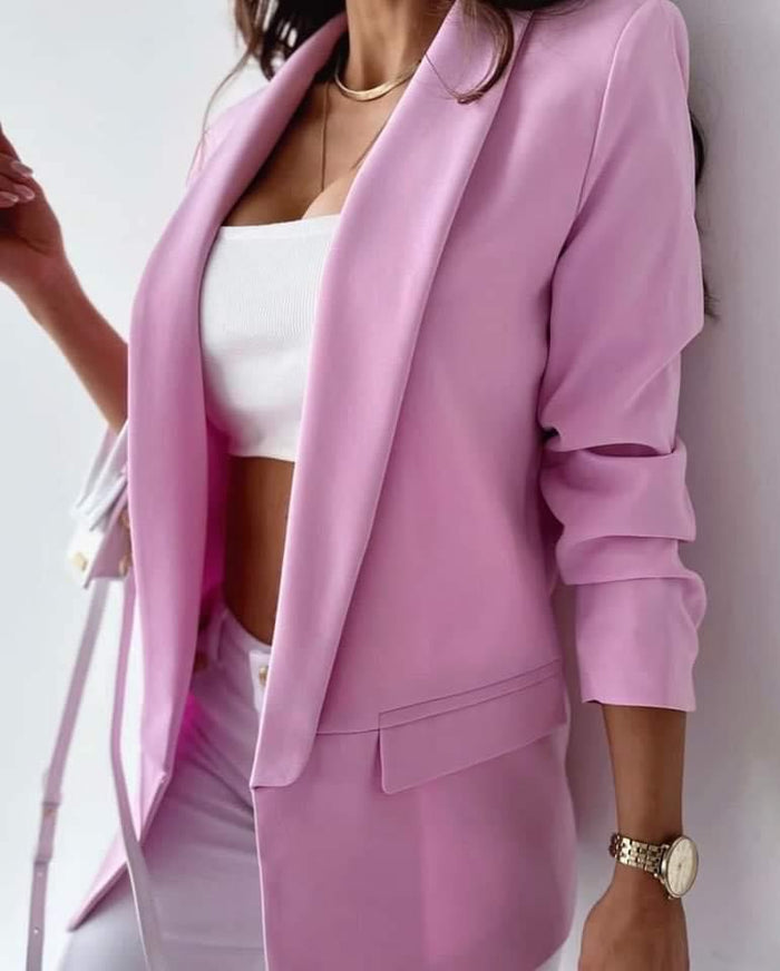 Sacou dama Amber- roz Balcanik Fashion Boutique