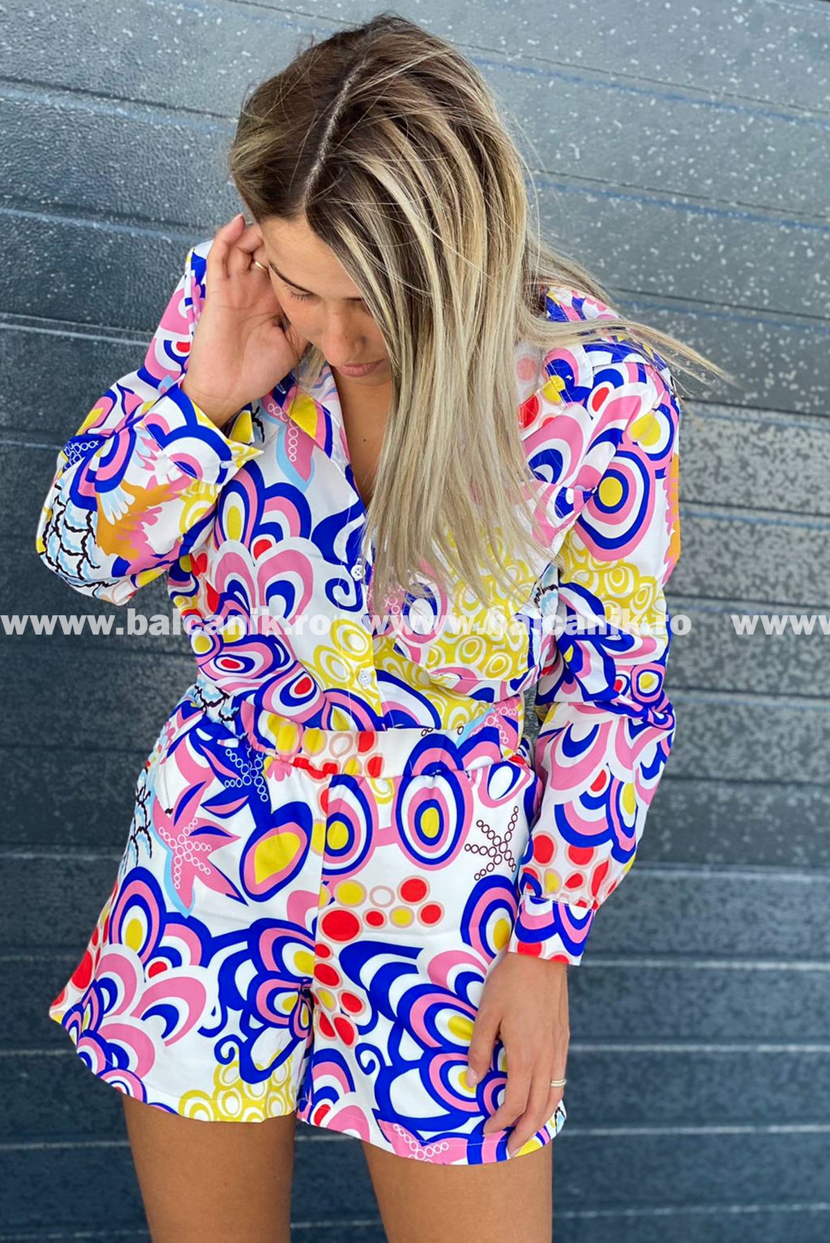 Compleu dama Kara - Multicolor Balcanik Fashion Boutique