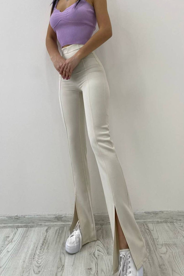 Pantaloni dama Ryan - Bej Balcanik Fashion Boutique