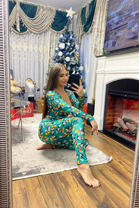 Pijama dama Mickey - Verde Balcanik Fashion Boutique