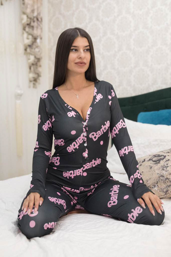 Pijama dama Barbie - Neagra Balcanik Fashion Boutique