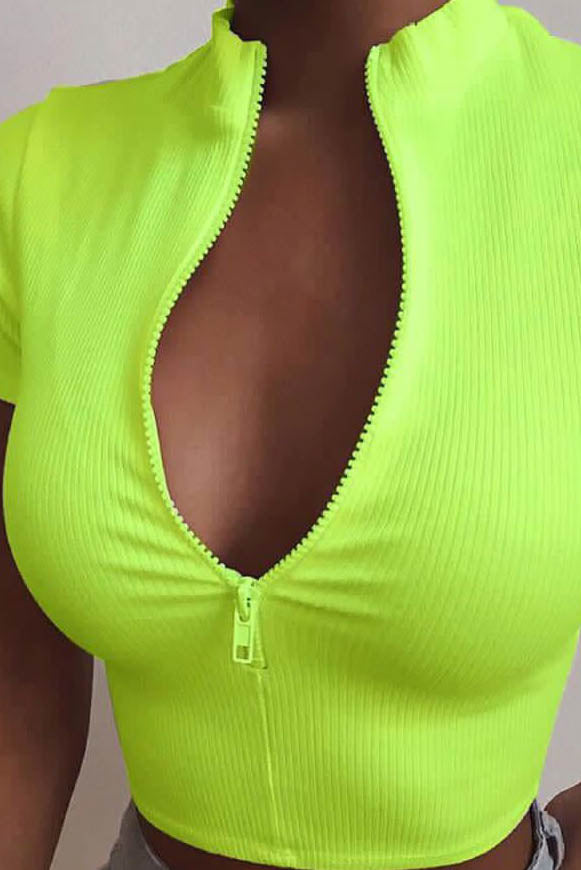 Top dama Sharon - Verde neon Balcanik Fashion Boutique